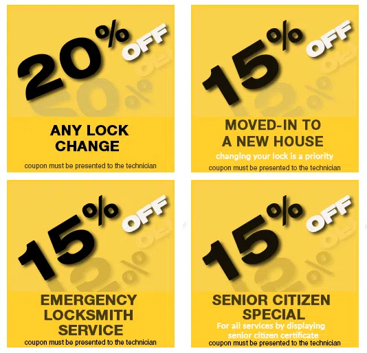 Exclusive Locksmith Service Brandon, FL 813-261-4748 - coupon-img